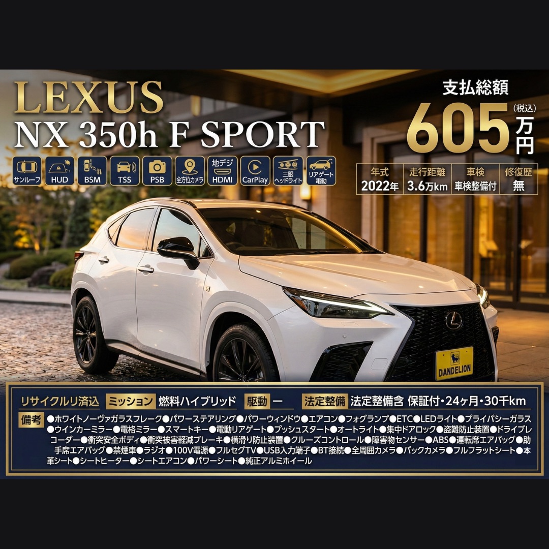 After: 美しく仕上げた車両画像